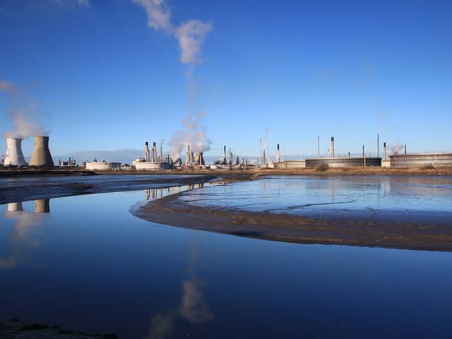 Ineos, which owns and operates the chemical plant and refinery complex at Grangemouth, has set out plans to generate hydrogen and deploy carbon capture and storage technology to lower emissions from its operations. Picture: Ineos