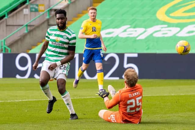 Celtic striker Odsonne Edouard is reportedly wanted by Southampton. Picture: SNS