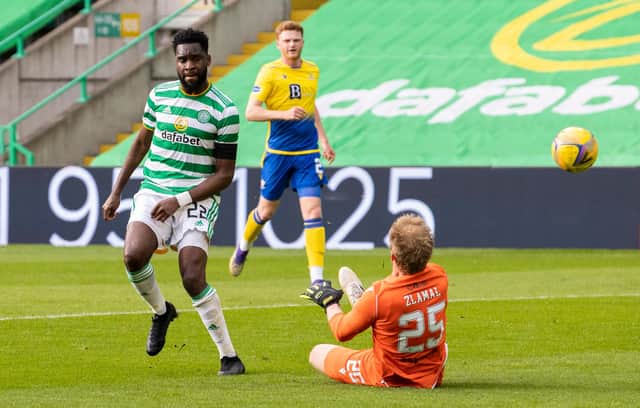 Celtic striker Odsonne Edouard is reportedly wanted by Southampton. Picture: SNS