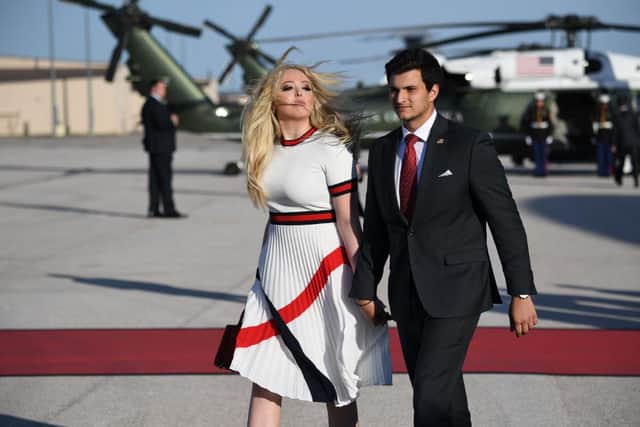 Tiffany Trump her new fiance Michael Boulos (Getty Images)