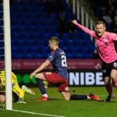 Inverness' Billy McKay scores to make it 2-1 against Kilmarnock.