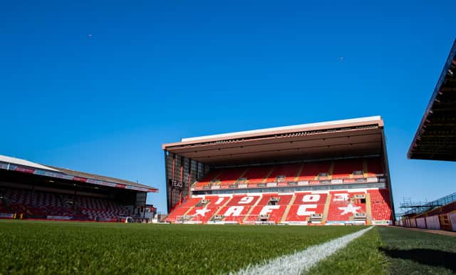 Pittodrie Stadium, Aberdeen. Picture: SNS