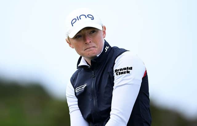 Louise Duncan was disappointed with her weekend performance in the Freed Group Women's Scottish Open presented by Trust Golf at Dundonald Links. Picture: Octavio Passos/Getty Images.