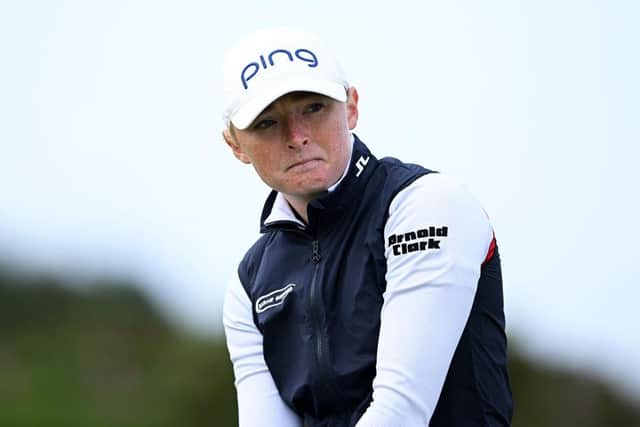 Louise Duncan was disappointed with her weekend performance in the Freed Group Women's Scottish Open presented by Trust Golf at Dundonald Links. Picture: Octavio Passos/Getty Images.