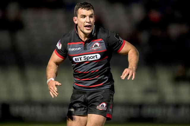 John Hardie in action for Edinburgh against Leinster at Myreside in 2018. Picture: Alan Harvey/SNS