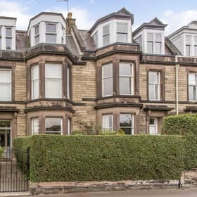 Kerbside shot of the traditional terrace on Netherby Road