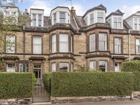 Kerbside shot of the traditional terrace on Netherby Road