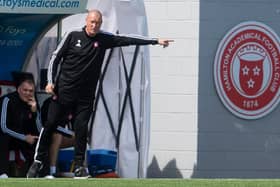 Hamilton boss Brian Rice will now prepare to get the team back into the Premiership after relegation. Picture: SNS