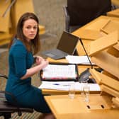 Finance secretary Kate Forbes. Picture: Robert Perry/Getty Images