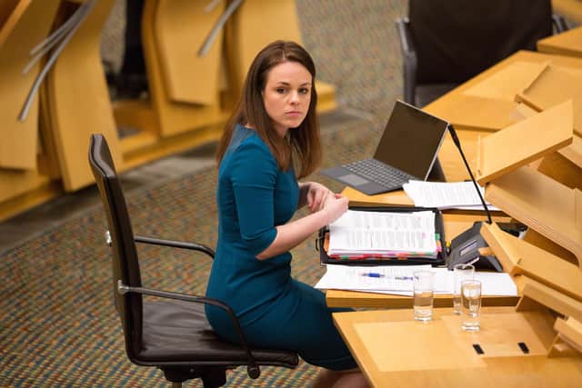 Finance secretary Kate Forbes. Picture: Robert Perry/Getty Images