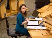 Finance secretary Kate Forbes. Picture: Robert Perry/Getty Images