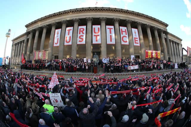 The Human Rights Act helped campaigners for justice following the 1989 Hillsborough disaster discover the truth of what happened (Picture: Christopher Furlong/Getty Images)