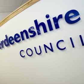 Aberdeenshire Council has begun works in Portlethen today
