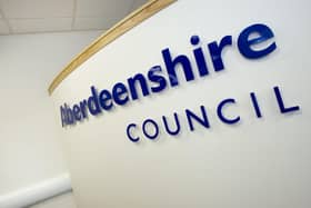 Aberdeenshire Council has begun works in Portlethen today