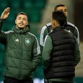 Josip Juranovic is back in the Celtic squad for Wednesday night's match against Hibs at Easter Road.  (Photo by Ross Parker / SNS Group)