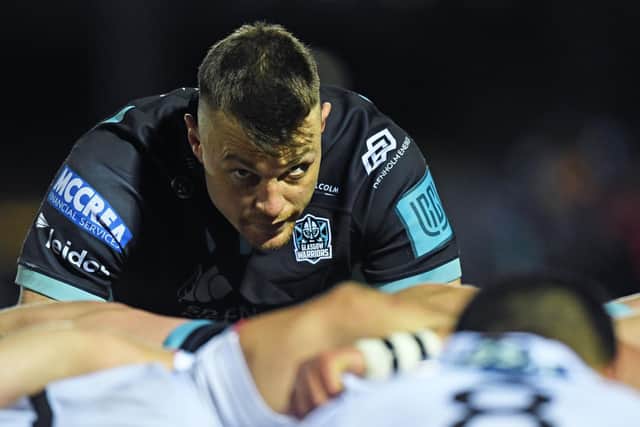 Glasgow Warriors' Jack Dempsey is contemplating an international switch from Australia to Scotland. (Photo by Ross MacDonald / SNS Group)