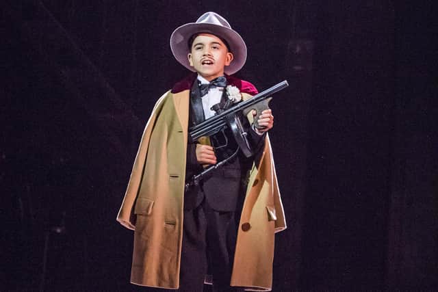 A scene from Bugsy Malone by Alan Parker directed by Sean Holmes Pic: Tristram Kenton