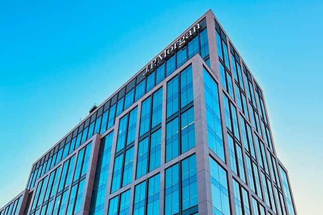 The building on Argyle Street in the heart of Glasgow's International Financial Services District is a striking addition to the city's skyline.