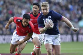 Kyle Steyn scored four tries for Scotland in a 60-14 win over Tonga two years ago at Murrayfield.