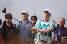 Bob Macintyre in action during the first round of the Genesis Scottish Open at The Renaissance Club. Picture: Jared C. Tilton/Getty Images.