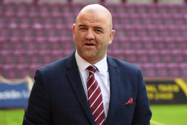 Hearts' sporting Director, Joe Savage has improved the club's recruitment. (Photo by Mark Scates / SNS Group)