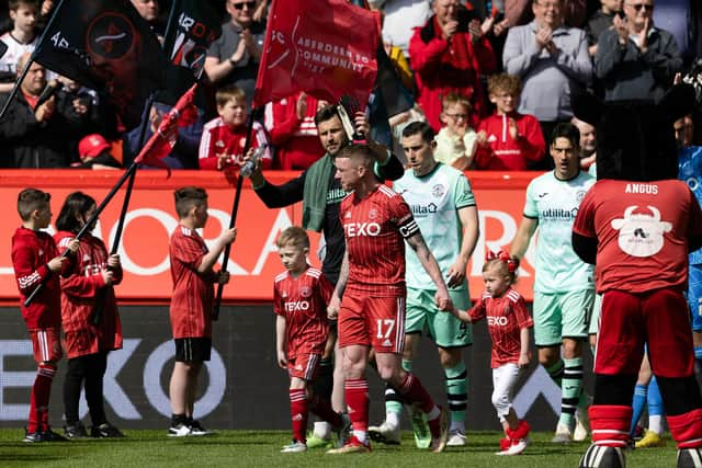 Aberdeen have a five-point lead over Hearts and six over Hibs in the race for third. (Photo by Mark Scates / SNS Group)