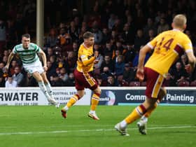 David Turnbull struck a stunning goal against former club Motherwell. (Photo by Craig Williamson / SNS Group)