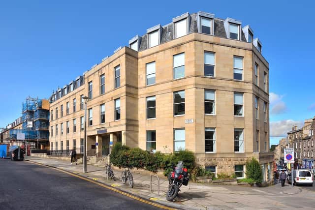 The Albany House office block on the corner of Albany Street and Broughton Street in Edinburgh looks set to become another budget hotel.