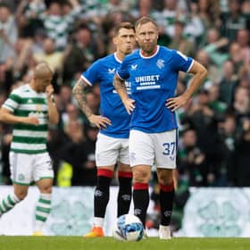 Rangers lost out heavily to Celtic in the first derby of the season.