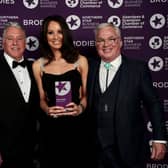 ​Mark Beveridge, Operations Director at AIA, Jo McIntosh and Alex Whyte, Operations Director at JBS Group.