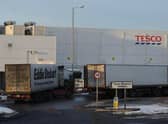 Workers at Europe's largest Tesco distribution centre, in Livingston, have been balloted for industrial action.