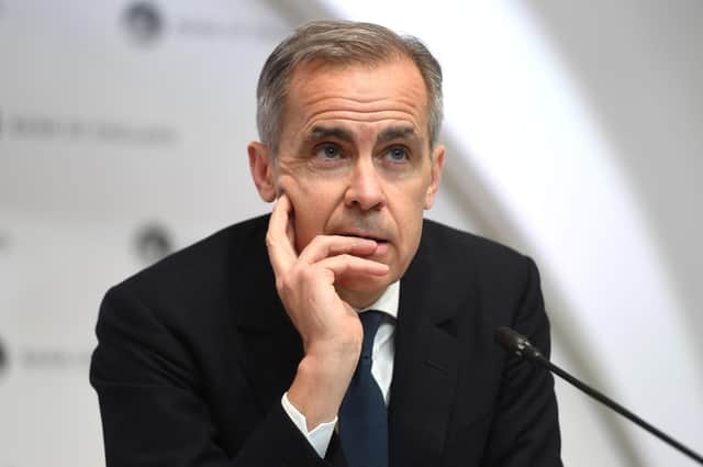 'The Canadian banker Mark Carney was brought in as Governor of the Bank of England and with it he provided a sense of probity and honesty to the British banking system'. PIC: PA