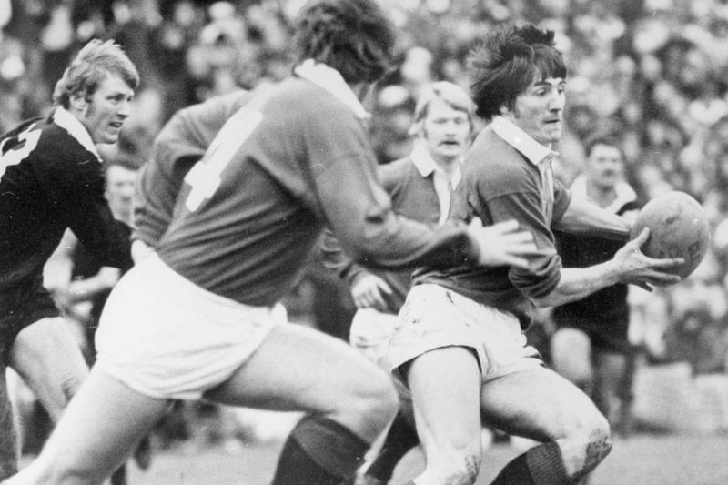 On his retirement in 1983 Andy Irvine was the highest point scorer in test rugby and Scotland's most capped player. The full-back is still fourth on the all-time list, with 269 points from 51 games between 1972–1982.