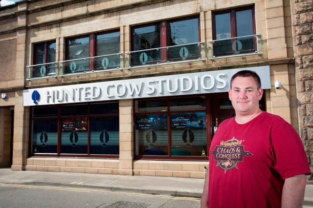 Andrew Mulholland of Hunted Cow Studios. Picture: Credit Alison White/HIE