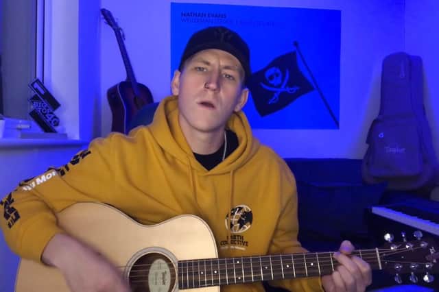 Viral sea shanty sensation Nathan Evans has finally reached number one on the UK singles chart.