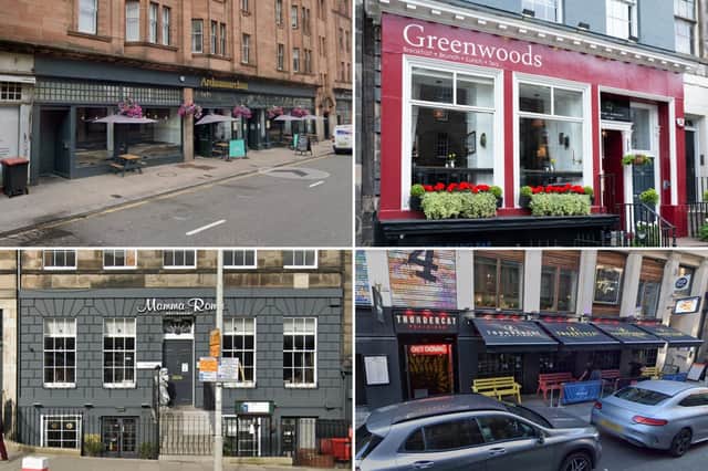 Some of the Scottish eateries to make OpenTable's list of the top 100 restaurants in the UK.