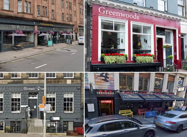 Some of the Scottish eateries to make OpenTable's list of the top 100 restaurants in the UK.