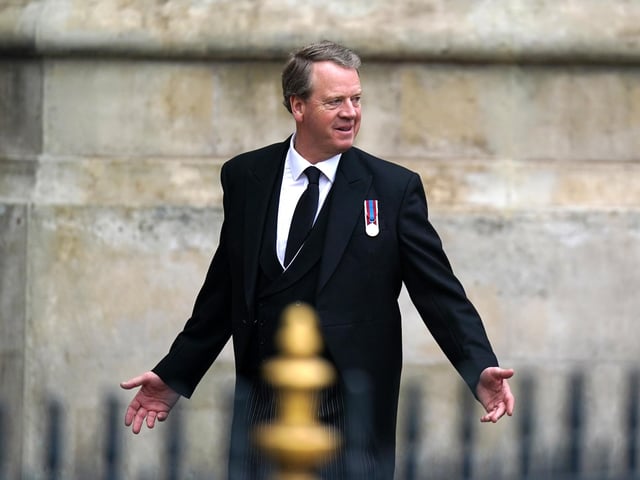 Scottish Secretary Alister Jack arrives for the State Funeral of Queen Elizabeth II, held at Westminster Abbey, London. Picture date: Monday September 19, 2022.