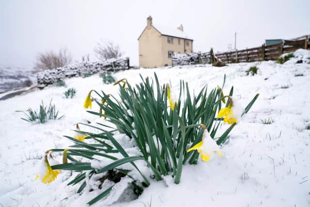 Winter is coming. The first snow could be in Scotland next week.