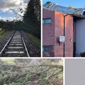 Scotland was hit with winds of up to 80mph as Storm Otto left thousands of homes without power, cause significant travel disruption and even ripped the roof off of a school in Angus.