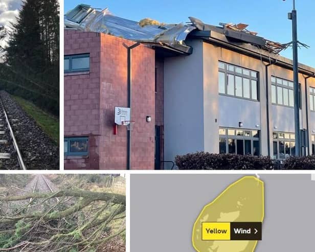 Scotland was hit with winds of up to 80mph as Storm Otto left thousands of homes without power, cause significant travel disruption and even ripped the roof off of a school in Angus.