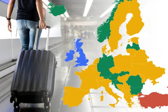 Overnight there were changes to green, amber, red travel lists for the UK. Picture: JPIMEDIA