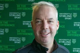 Dean Robertson, the University of Stirling's head of golf, was crowned Coach of the Year at the Scottish Student Sport Awards. Picture: University of Stirling