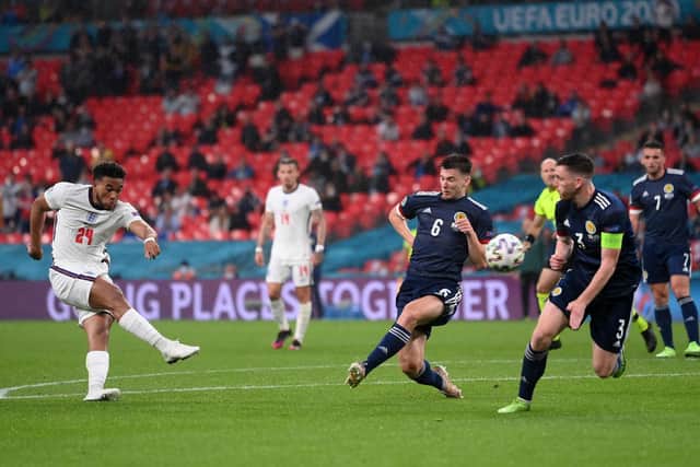 Scotland shut down England during the 0-0 draw at Wembley.