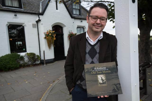 St Andrews-based golf history writer Roger McStravick won the USGA's Herbert Warren Wind Award for the first time with his book, 'St Andrews: In The Footsteps Of Old Tom Morris'