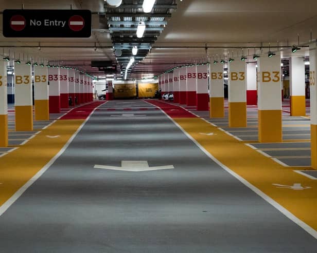 Edinburgh's Hidden Door festival will stage its next event in a basement car park at the St James Quarter in May. Picture: Dan Mosley