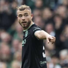 Ryan Porteous has been in good form for Hibs of late.