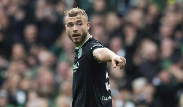 Ryan Porteous has been in good form for Hibs of late.