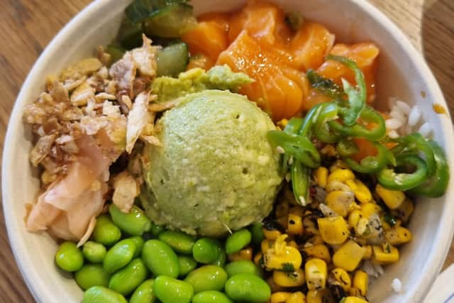 California salmon bowl