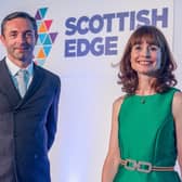 Scottish EDGE COO Steven Hamill and CEO Evelyn McDonald. Picture: Sandy Young Photography.